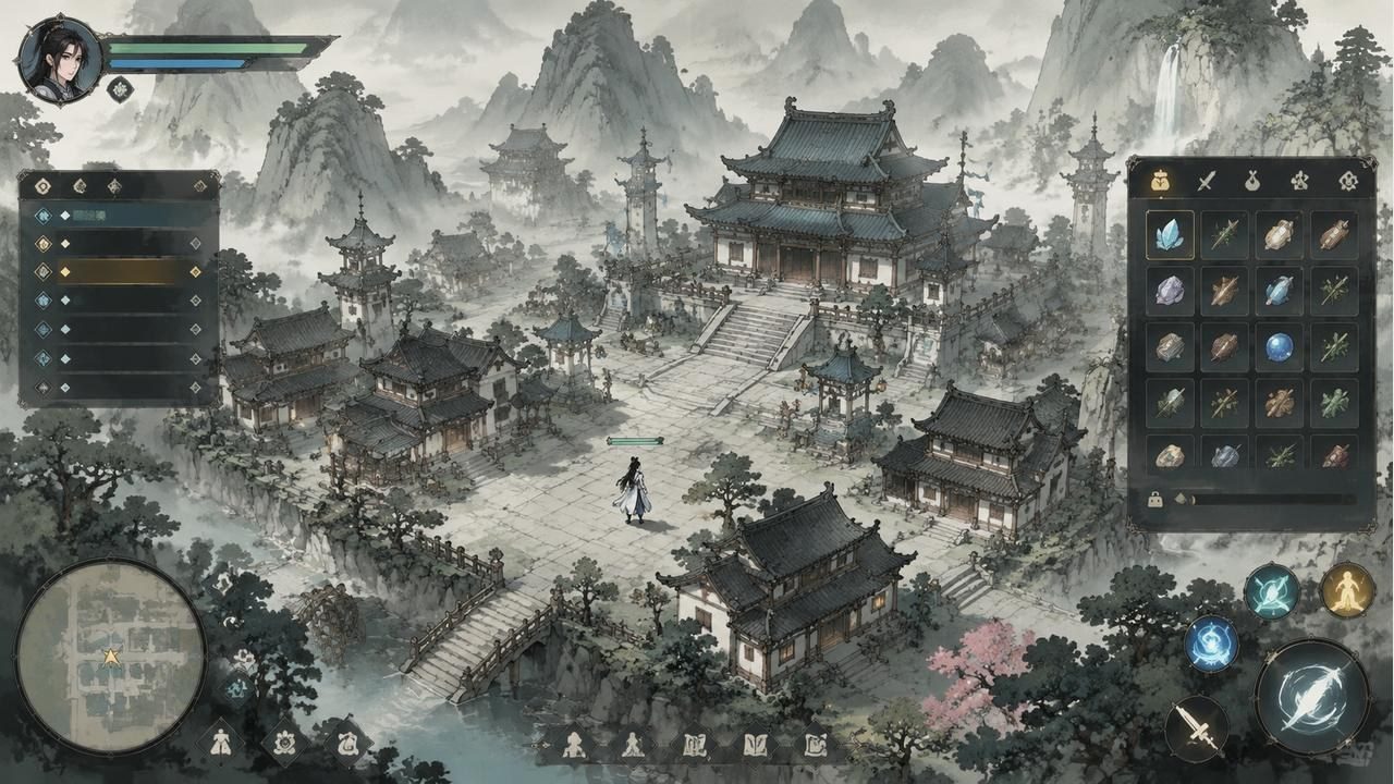 鬼谷八荒 操作界面 内容截图 1